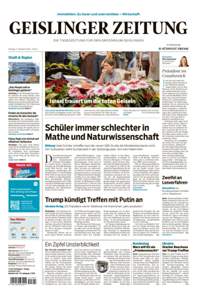 Cover of Geislinger Zeitung