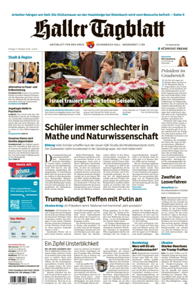 Cover of Haller Tagblatt