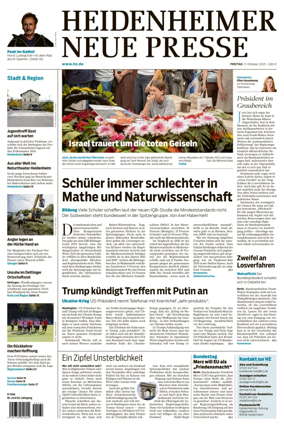 Cover of Heidenheimer Neue Presse