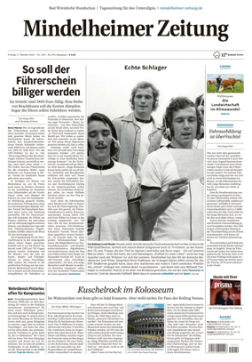Cover of Mindelheimer Zeitung
