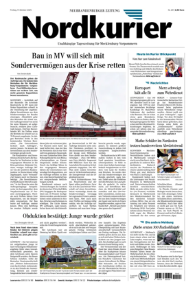 Cover of Neubrandenburger Zeitung
