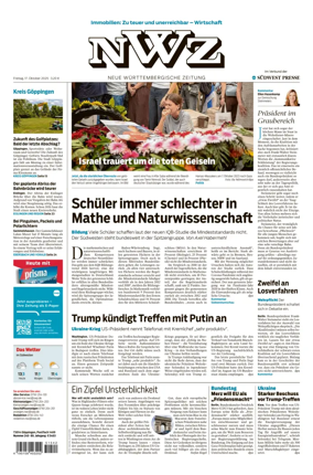 Cover of NWZ  (Göppinger Kreisnachrichten)