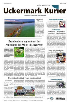 Cover of Prenzlauer Zeitung