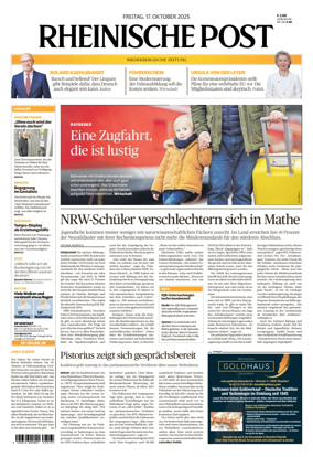 Cover of Rheinische Post Mettmann 