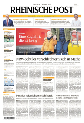 Cover of Rheinische Post - Wesel/Dinslaken