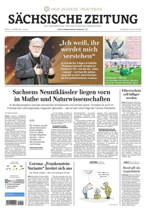 Cover of Sächsische Zeitung  (Löbau-Zittau)