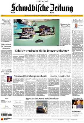 Cover of Schwaebische Zeitung (Tettnang)