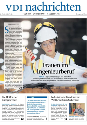Cover of VDI Nachrichten