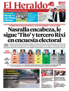 Cover of Diario El Heraldo
