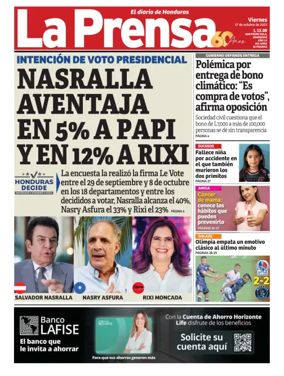 Cover of Diario La Prensa