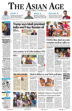 Cover of The Asian Age