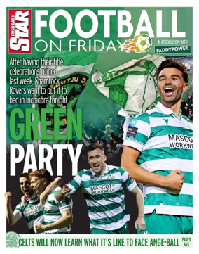 Cover of Irish Daily Star - Fanatic