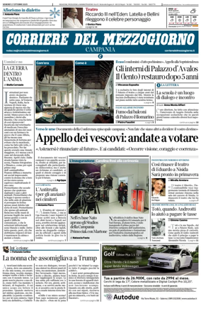 Cover of Corriere del Mezzogiorno (Campania)