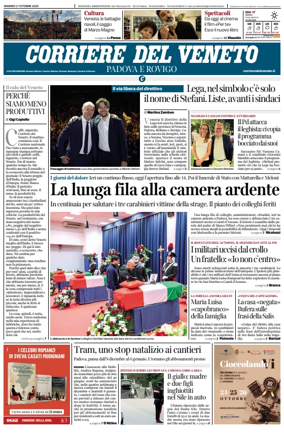 Cover of Corriere del Veneto (Padova e Rovigo)