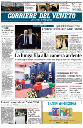 Cover of Corriere del Veneto (Venezia e Mestre)