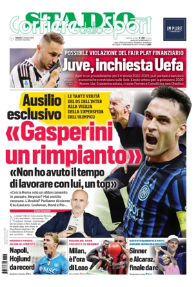 Cover of Corriere dello Sport Stadio (Nazionale)