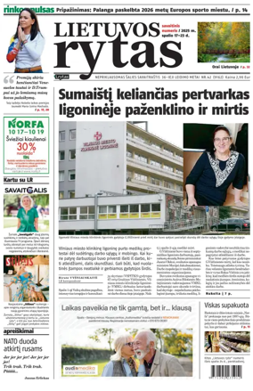 Cover of Lietuvos Rytas