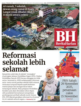 Cover of Berita Harian