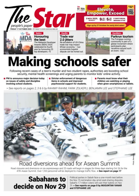 Cover of The Star Malaysia