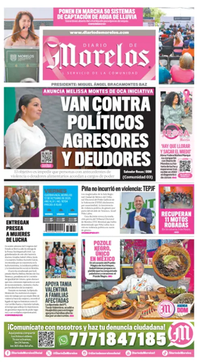 Cover of Diario de Morelos