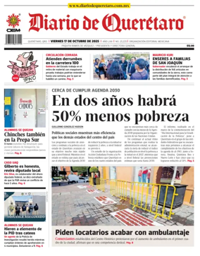 Cover of Diario de Queretaro
