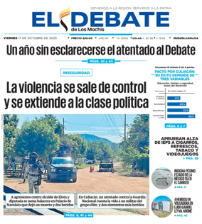 Cover of El Debate de Los Mochis