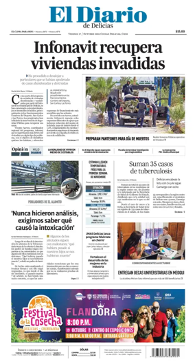 Cover of El Diario de Delicias