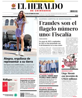 Cover of El Heraldo de Chihuahua