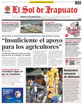 Cover of El Sol de Irapuato