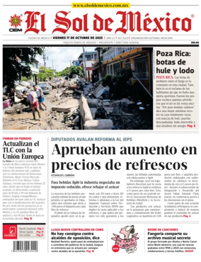 Cover of El Sol de Mexico