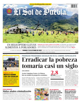 Cover of El Sol de Puebla