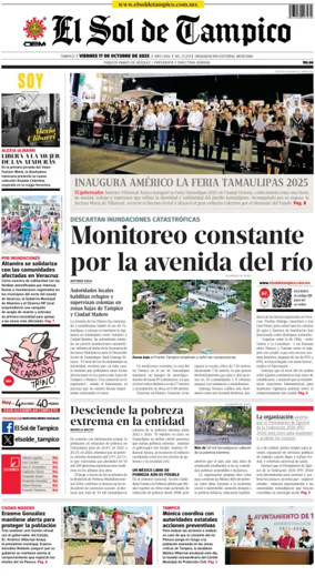 Cover of El Sol de Tampico