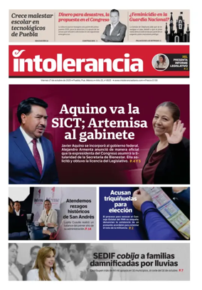 Cover of Intolerancia Diario