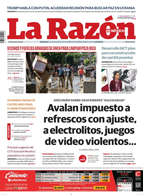 Cover of La Razón de México