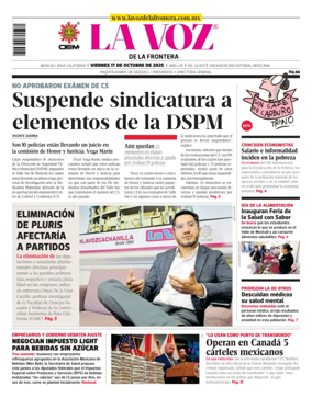 Cover of La Voz de la Frontera