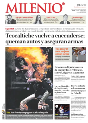 Cover of Milenio Jalisco