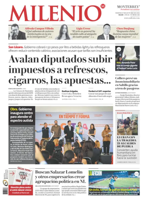 Cover of Milenio Monterrey
