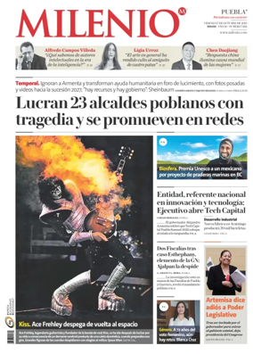 Cover of Milenio Puebla