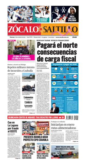 Cover of Zócalo Saltillo