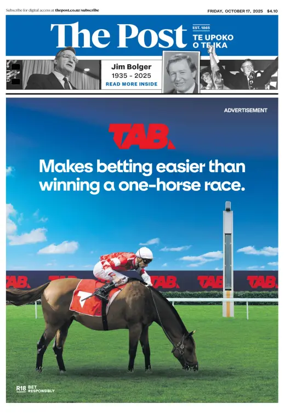 Cover of The Dominion Post