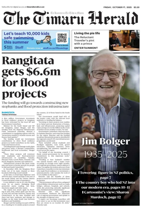 Cover of The Timaru Herald