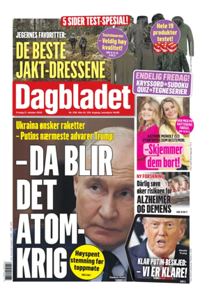 Cover of Dagbladet