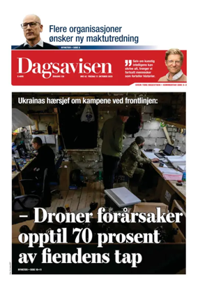 Cover of Dagsavisen