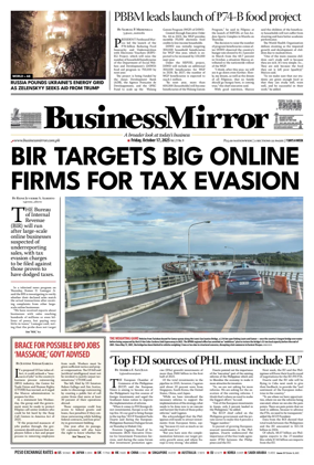 Cover of BusinessMirror