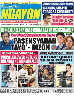 Cover of Pilipino Star Ngayon