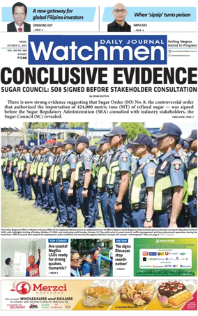 Cover of Watchmen Daily Journal