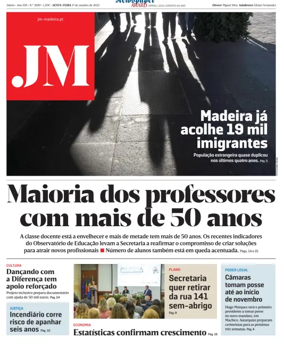 Cover of Jornal Madeira
