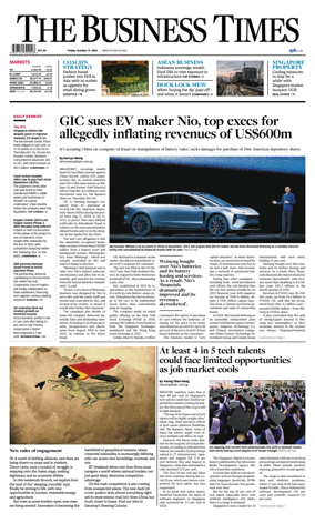 Cover of The Business Times