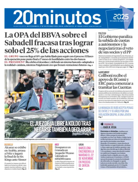 Cover of 20 Minutos Barcelona