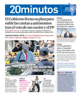 Cover of 20 Minutos Madrid